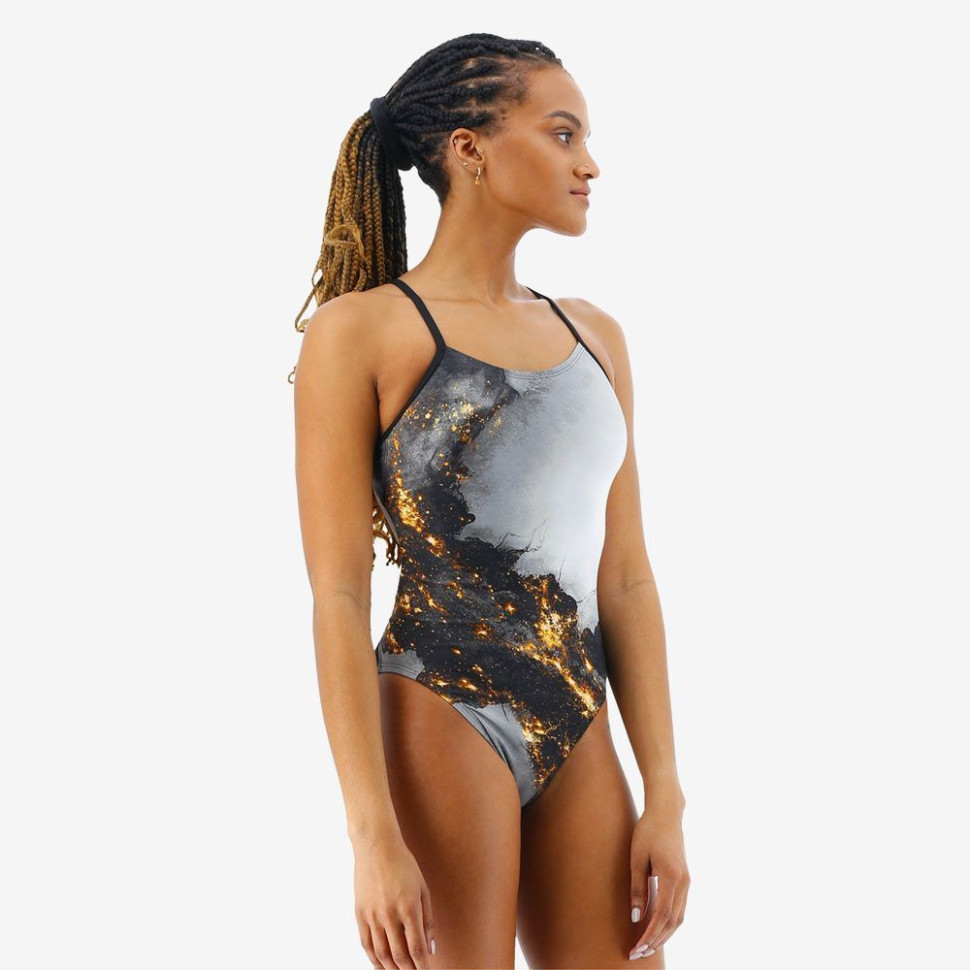 Купальник слитный TYR Pyrite Cutoutfit