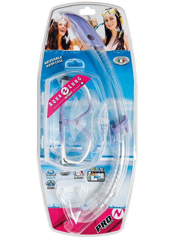 Комплект маска SPHERA LX + трубка AIRFLEX LX  Aqua Lung