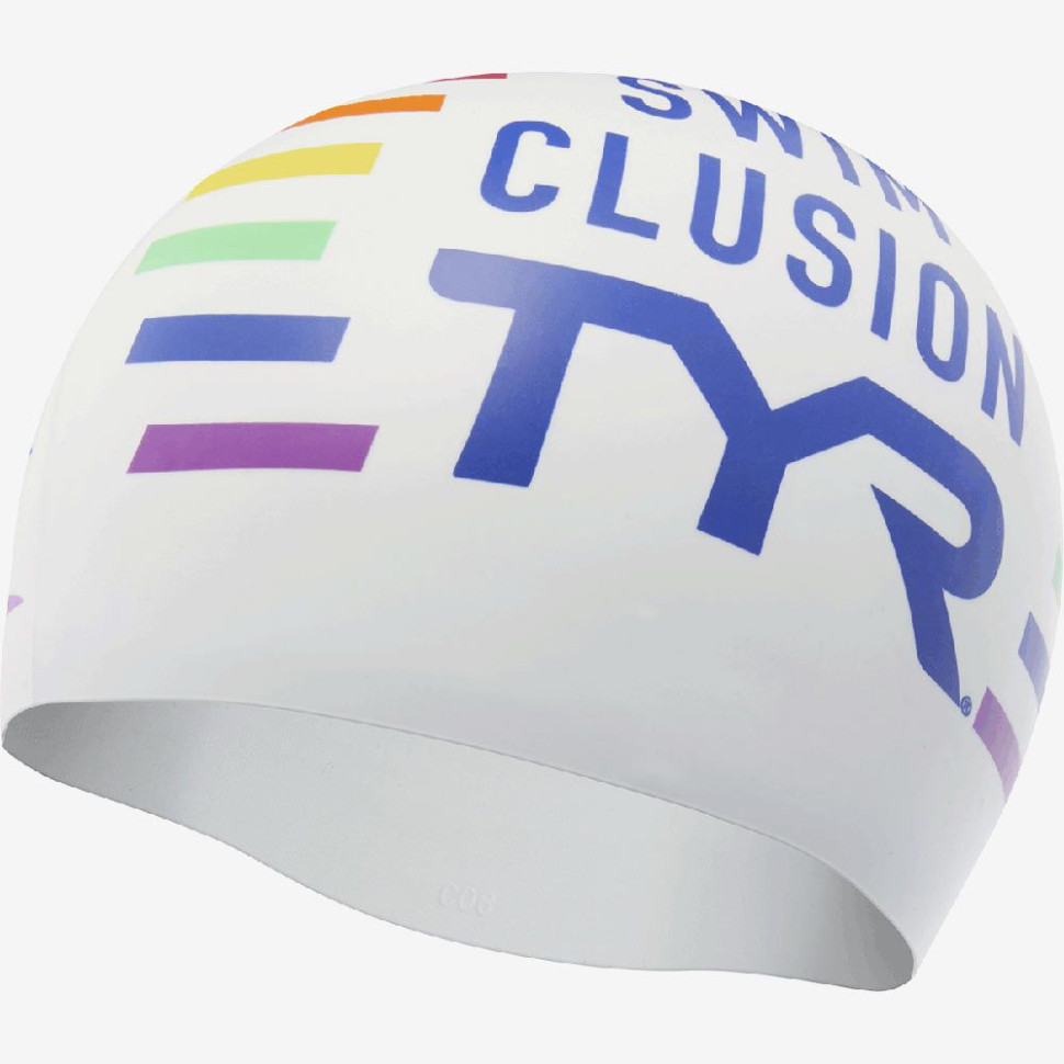 Шапочка для плавания TYR Swim Clusion Silicone Swim Cap