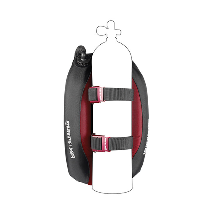 Комплект MARES XR RED DEVIL, Крыло бублик 16л, под 1баллон