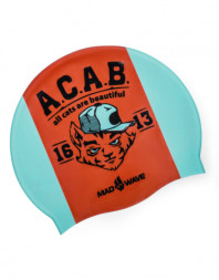 Силиконовая шапочка Mad Wave A.C.A.B.