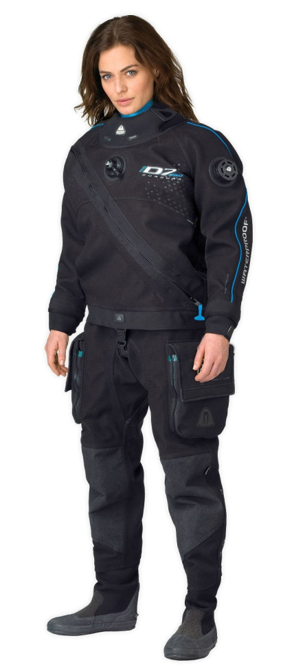Гидрокостюм сухой Waterproof D7 PRO ISS Cordura, триламинат, женский